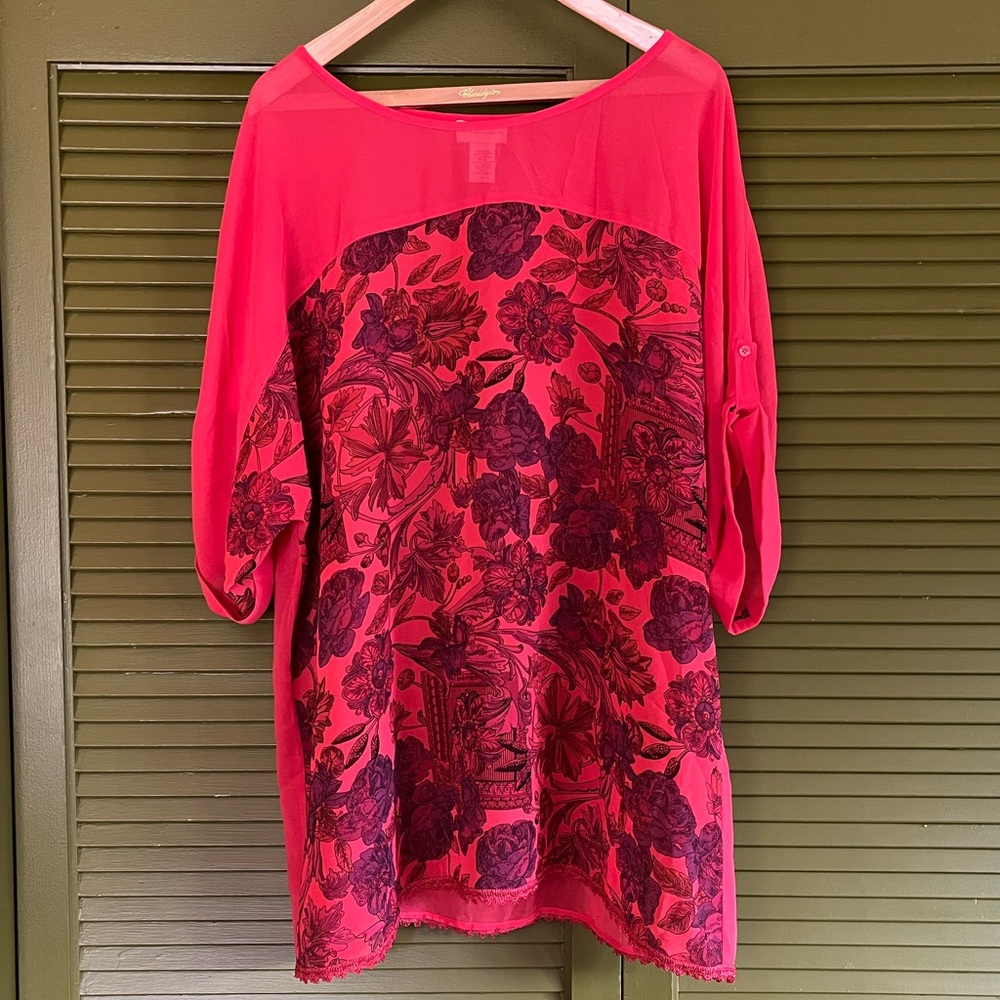 Soft Surroundings Floral Top